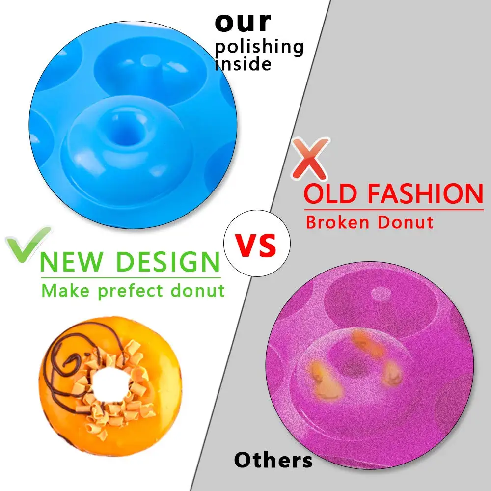 Силиконовая форма для пончиков – обзор и цена Donut Mold Silicone