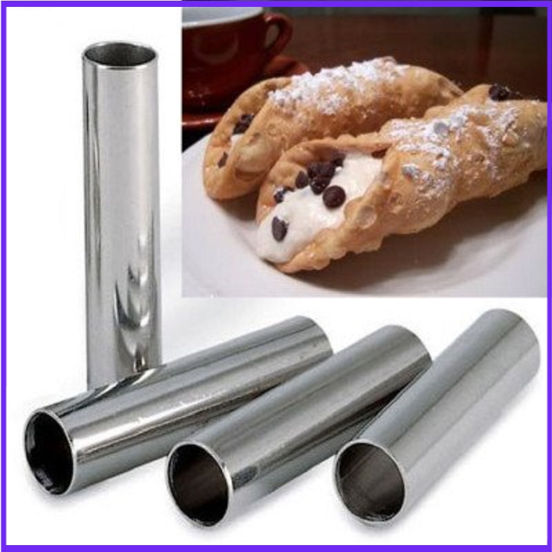 Алюминиевые канноли, 4 трубки  – обзор и цена Danish Pancake Pan